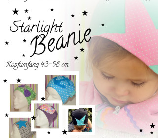 E-Book - Starlight Beanie KU 43 - 58 cm - Engelinchen Design